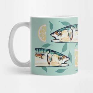 Mackerels with lemon Mug